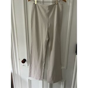 The Limited cream stretch wide leg dress pants 10